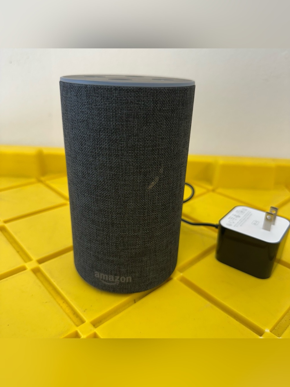 Amazon Echo 2nd Generation Gray Wireless Bluetooth Alexa Enabled Smart Speaker